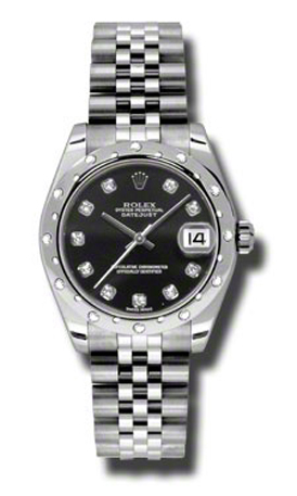 Rolex 178344 bkdj Oyster Perpetual Datejust Watches 31mm